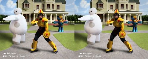 GoGo Tomago, Fred & Baymax